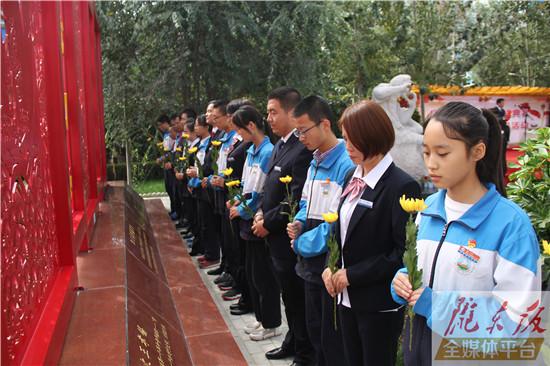 烈士紀念日，慶陽五中師生以這樣的方式紀念英烈！