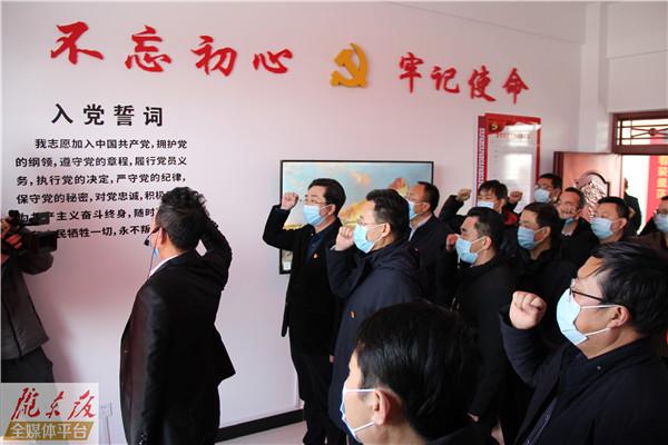 問策鄉村治理 慶陽市委辦公室黨支部上好“開年第一課”