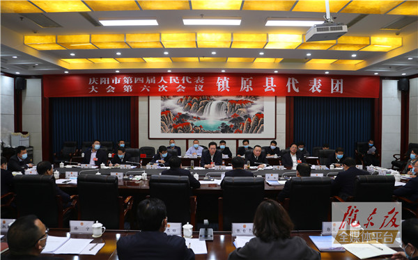 贠建民在參加鎮原縣代表團審議時強調 拼搏爭先全面提升縣域經濟發展水平 鼓足干勁推動“十四五”開好局起好步