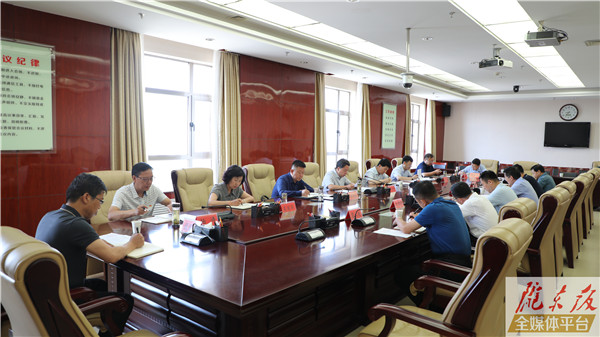 慶陽市政府黨組召開會議 專題學習習近平總書記在慶祝中國共產黨成立100周年大會上的重要講話