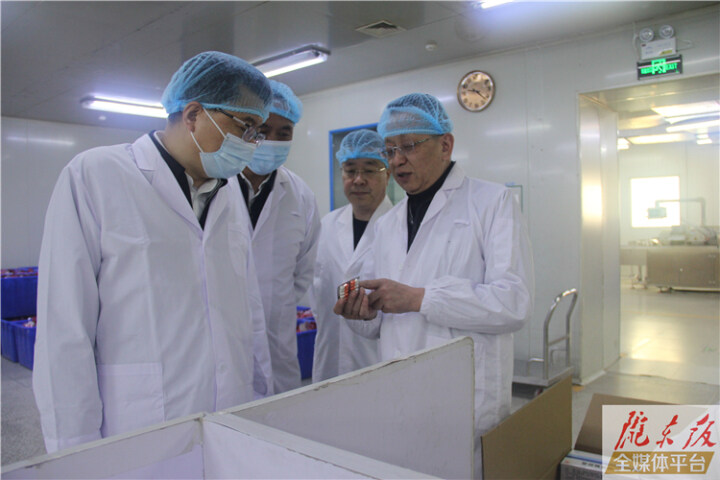 慶陽市人大常委會班子成員到包抓企業(yè)調研