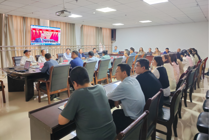 甘肅省第十四次黨代會在慶陽市直水務系統引起熱烈反響