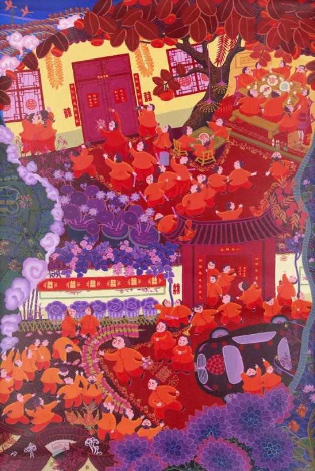 【網絡中國節·春節】新時代文明實踐·賞年畫過大年?