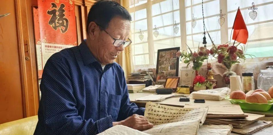 香約慶陽 包容天下丨環縣82歲“守藝人”袁吉昌的“戲本人生”