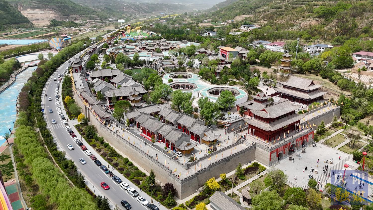 【攝影報道】鎮原北石窟驛景區火熱迎客：再現絲路古韻 打造文旅新地標