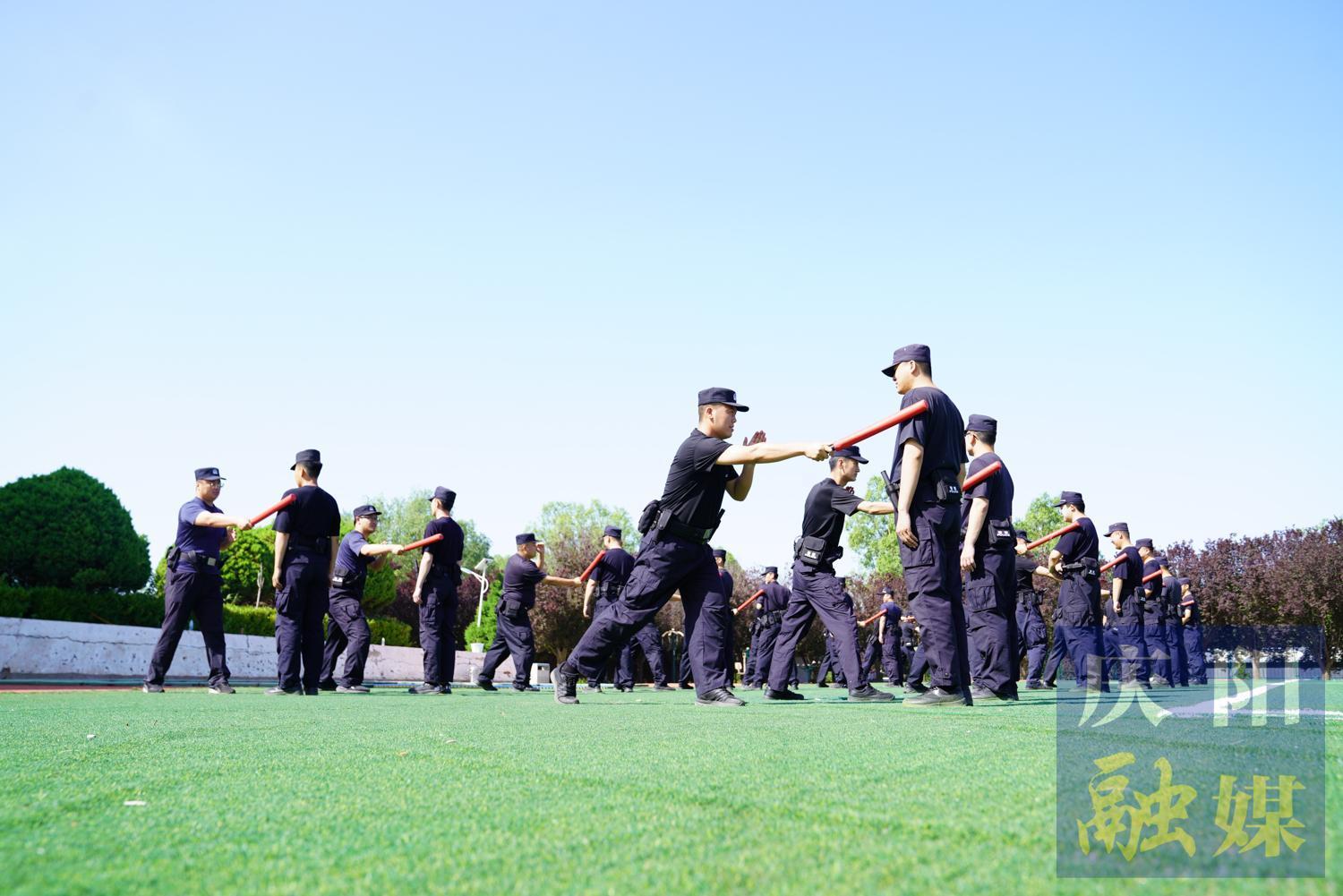【攝影報道】慶陽公安實戰練兵 鍛造執法精兵