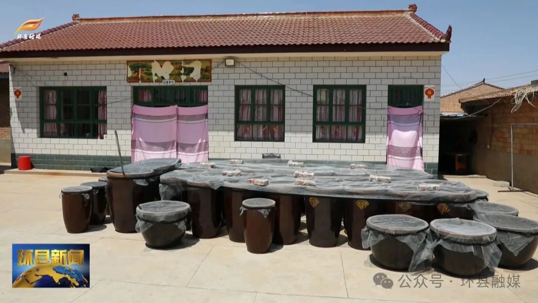 環縣莊子峁生態農莊農家醬油“曬”出致富路