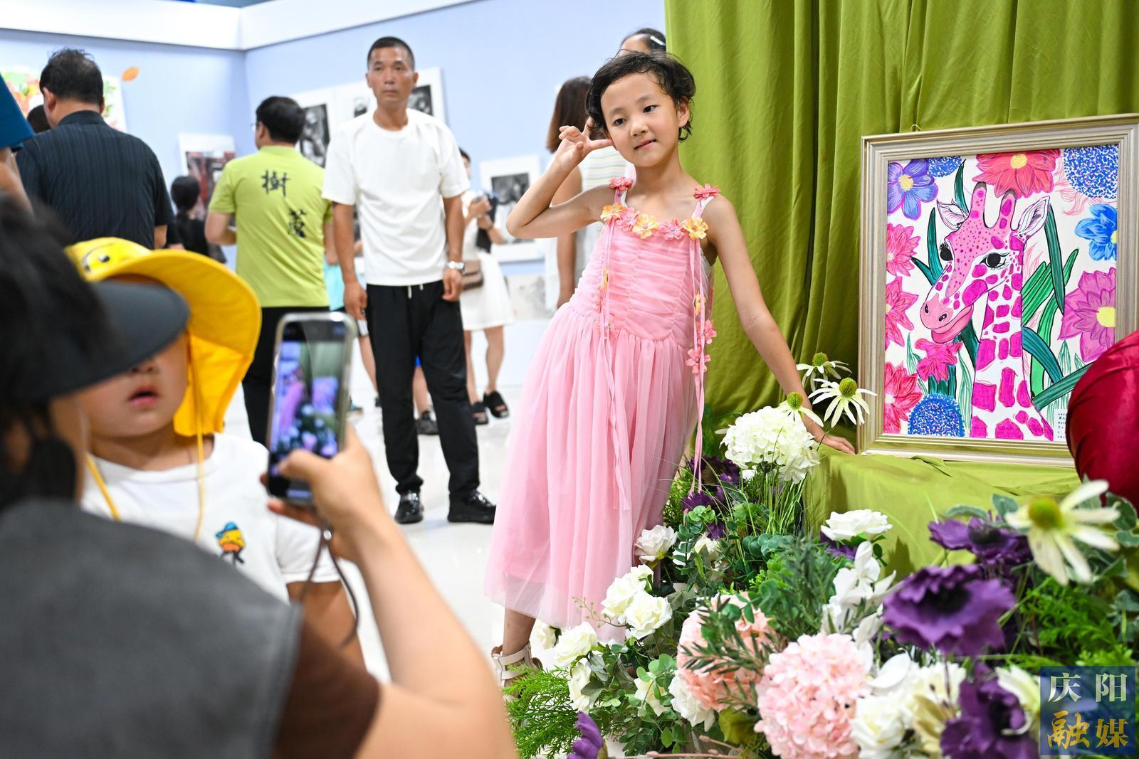 【攝影報(bào)道】丹青展童趣 翰墨繪童心——樹蕙學(xué)堂書畫作品展開展