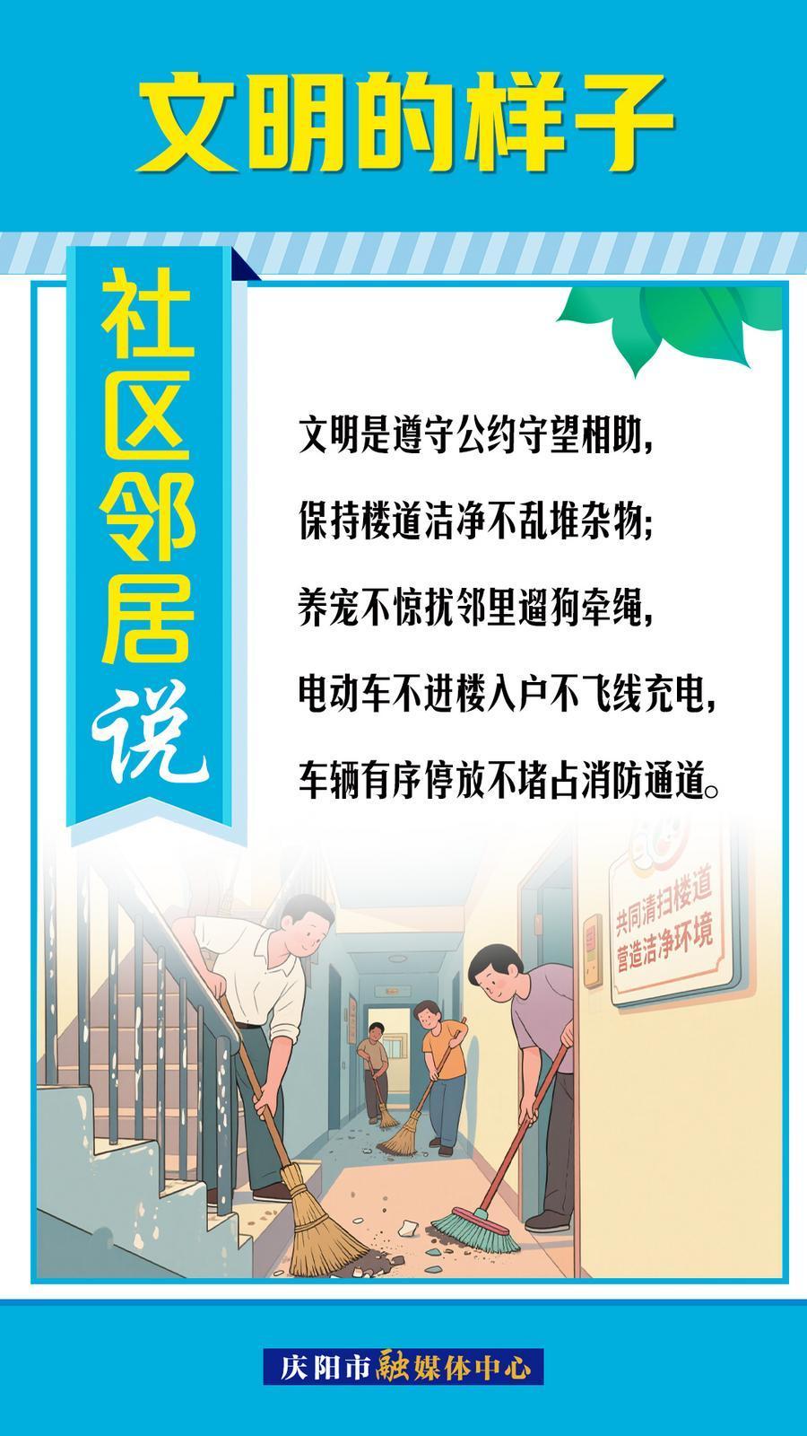 文明的樣子︱社區(qū)鄰居說(shuō)～