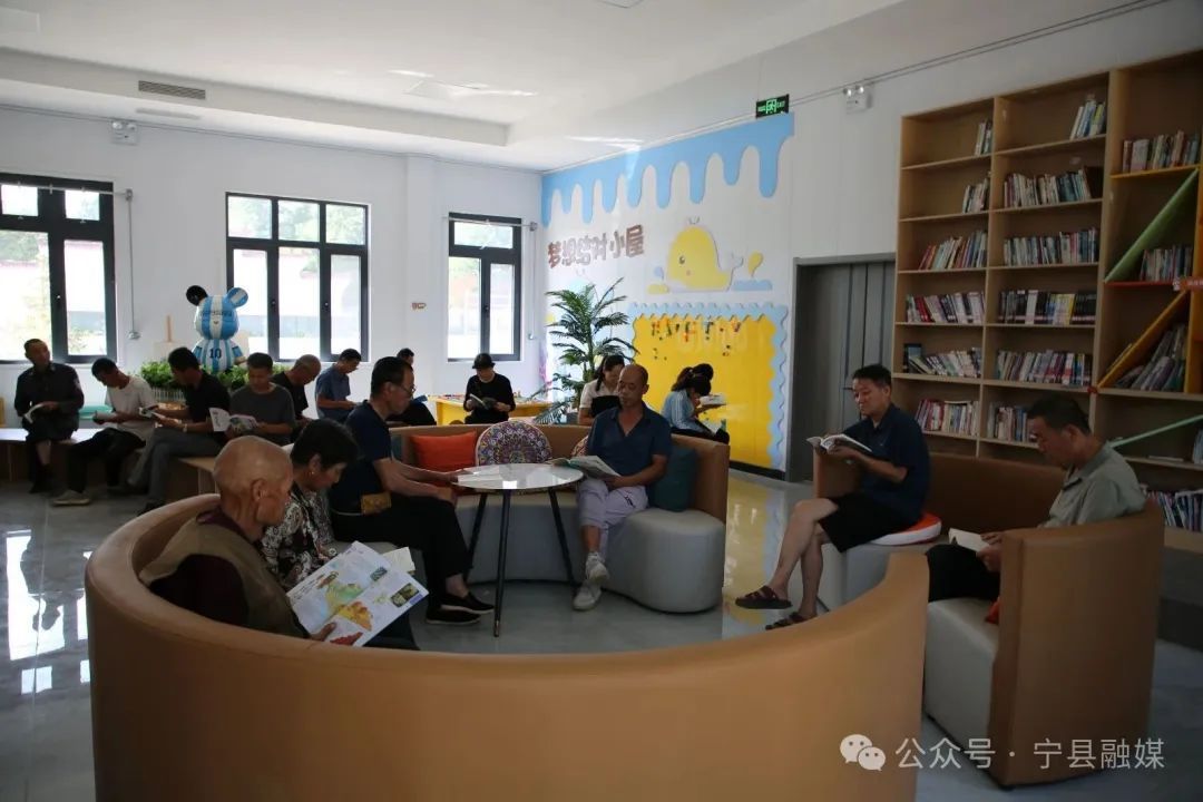寧縣：農家書屋溢書香 群眾夏日“充電”忙