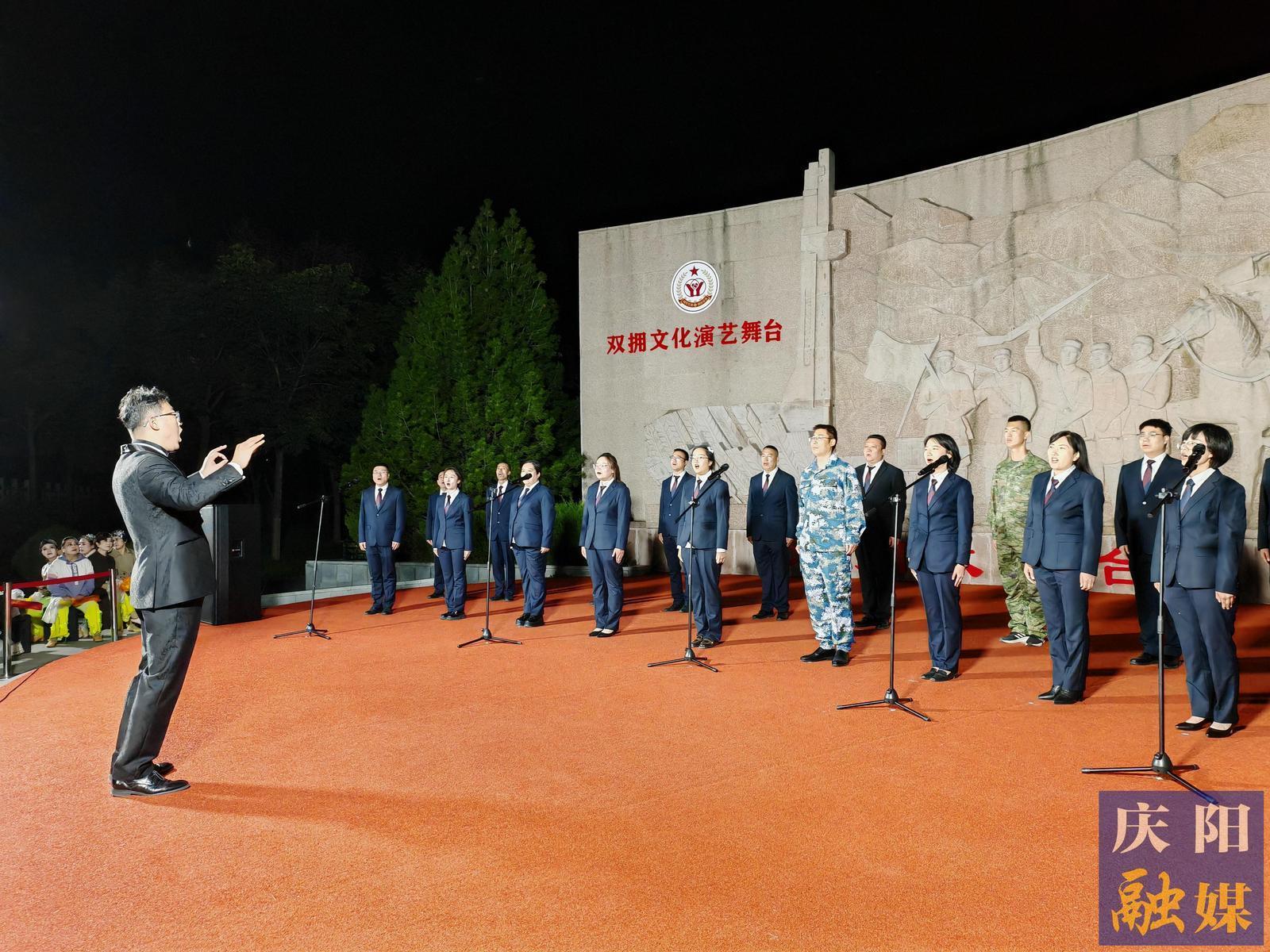 【攝影報(bào)道】慶陽(yáng)市舉行雙擁文化宣傳月匯報(bào)演出