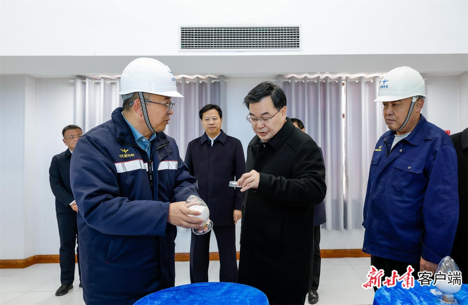 胡昌升在白銀市調研時強調 堅決實現全年經濟社會發展目標 科學系統謀劃推動“十五五”發展