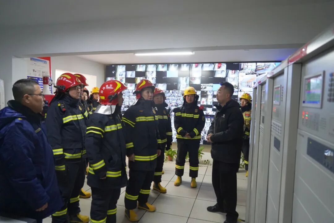 慶陽消防深入轄區高層住宅小區開展實戰演練