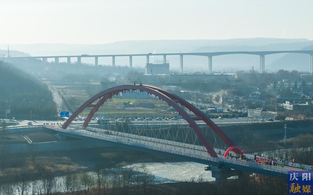 【攝影報道】G244線長慶橋至羅漢段升級改造項目順利通車 平慶兩地再添交通新動脈