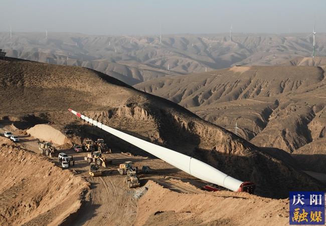 搶工期，保并網！環縣以實干沖刺新能源項目首季開門紅