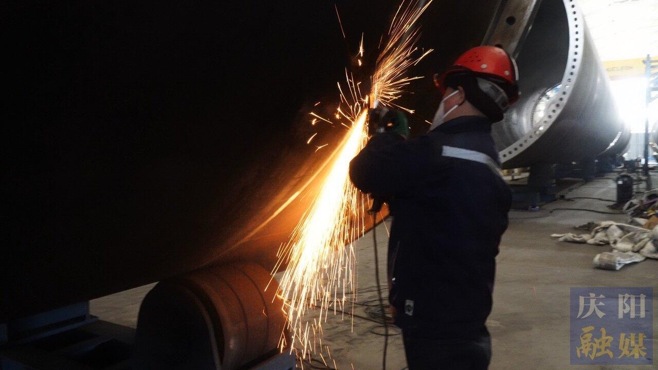 【新春走基層】寧縣和盛鎮工業集中區：甘肅馳風重工迎來新春“開門紅”