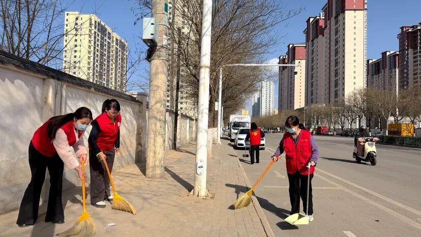 【學雷鋒·文明實踐我行動】介子路社區開展學雷鋒志愿服務活動