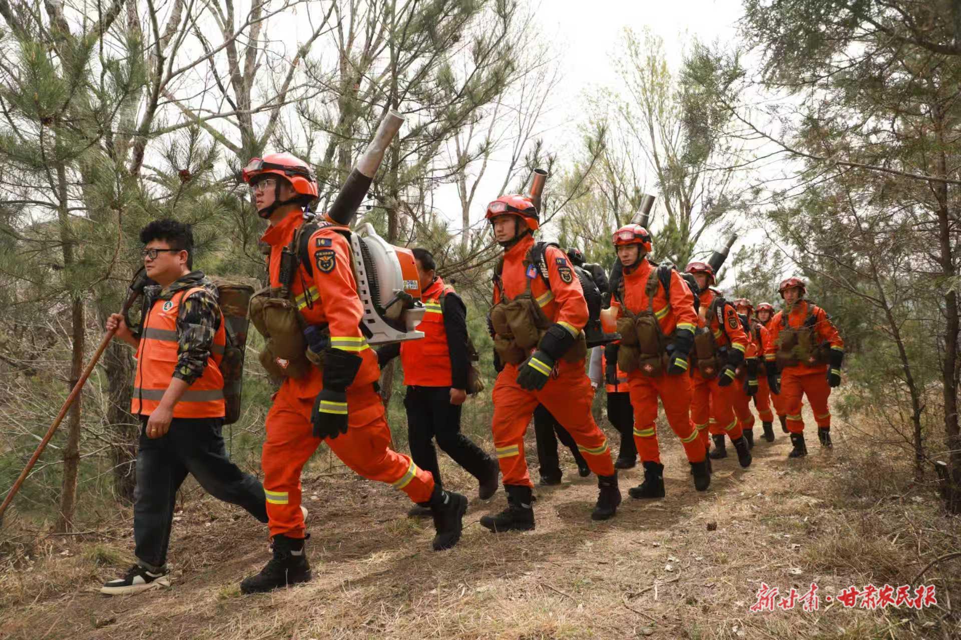 慶陽：“空天地”一體化守護清明森林防火安全